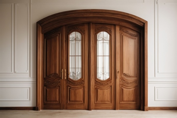 How do you restore doors and trim with decades of paint buildup?