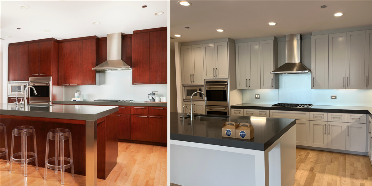Gold Coast Condominium Cabinet Refacing
